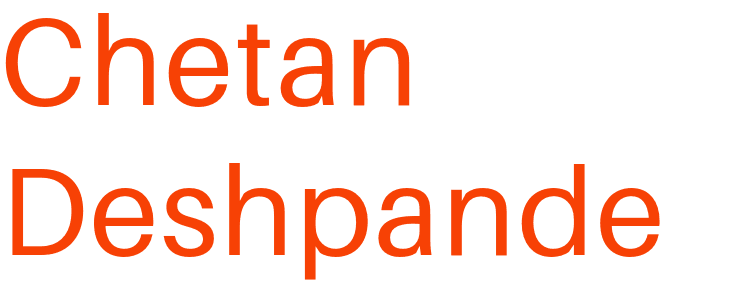 Chetan Deshpande | Digital Marketing and Sales Expert |  AI Implementation Expert