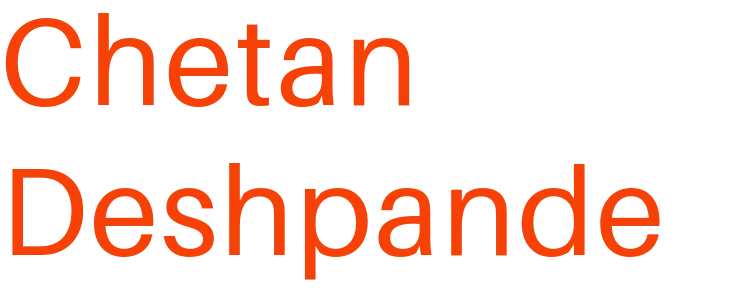 Chetan Deshpande | Digital Marketing and Sales Expert |  AI Implementation Expert
